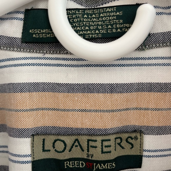 Vintage Men’s Short Sleeve Button Up Large - Picture 5 of 6